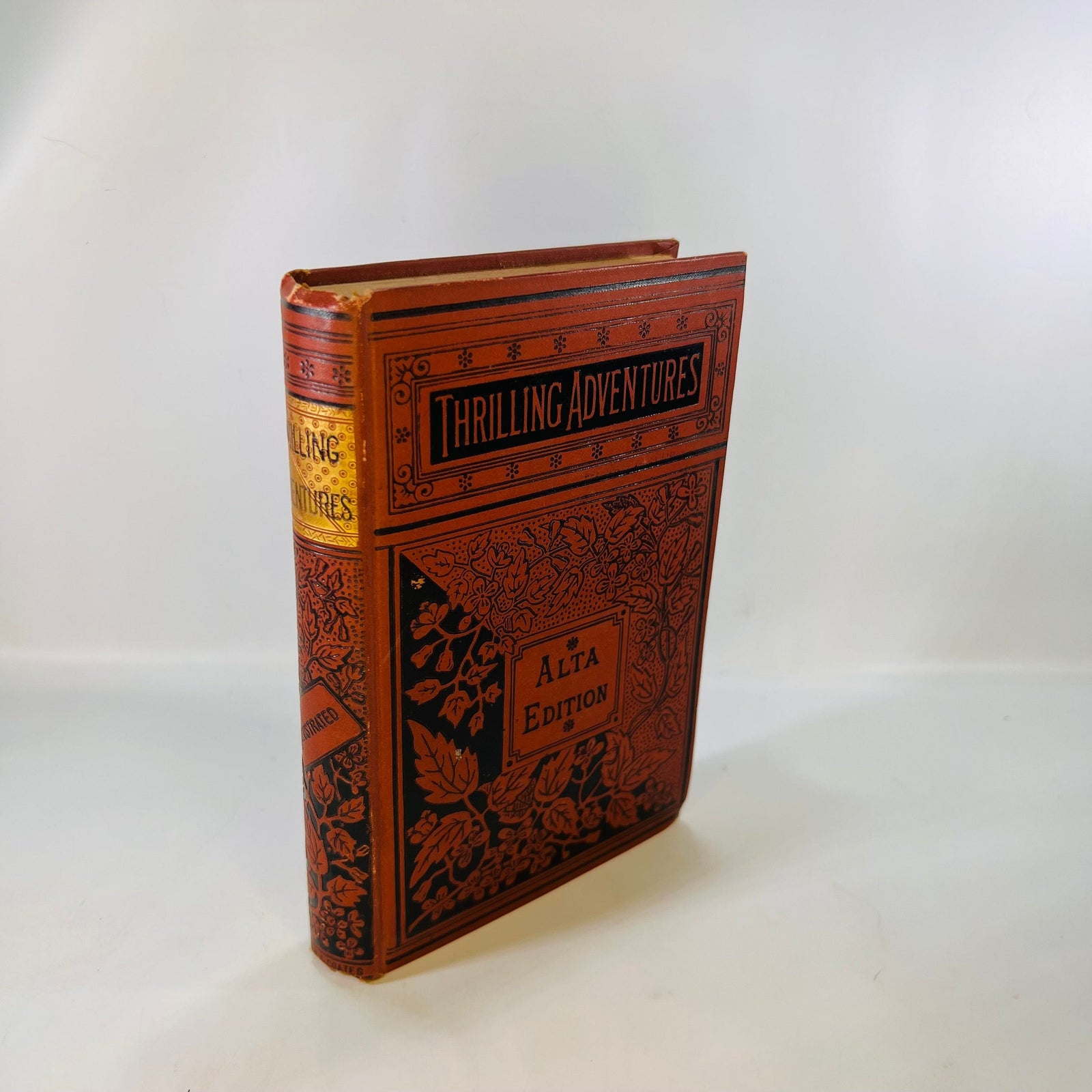 Thrilling Adventures by Land and Sea edited by James Brayman Alta Edition Porter & Coates