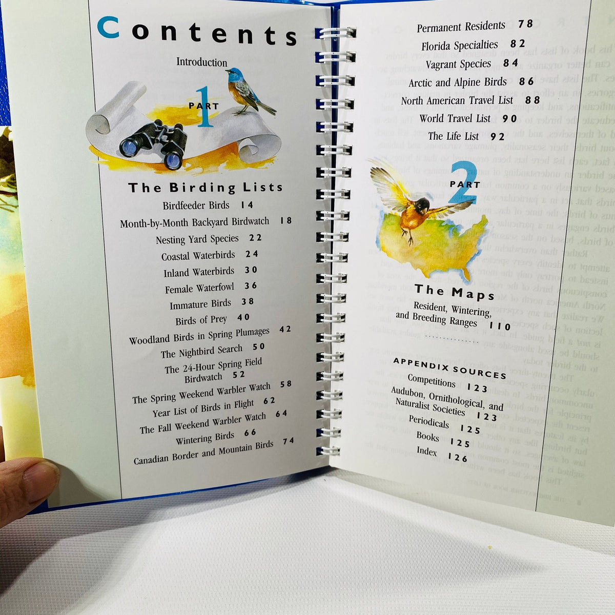 The Birdwatcher's Book of Lists by Dr. Lester Short 1987 First Printing