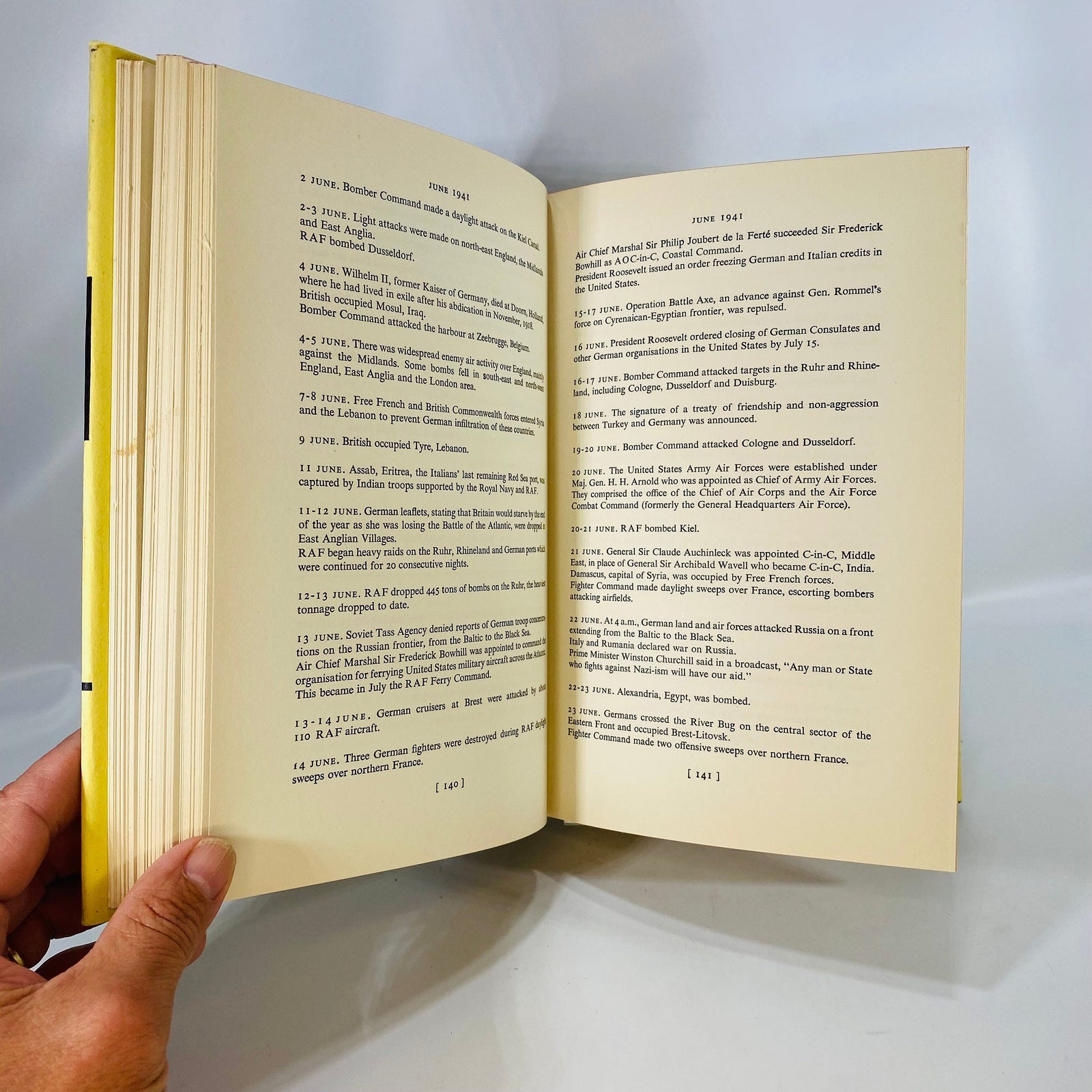 Air Dates by Air-Commodore L.G. Payne 1975 Frederick Praeger Publisher Vintage Book