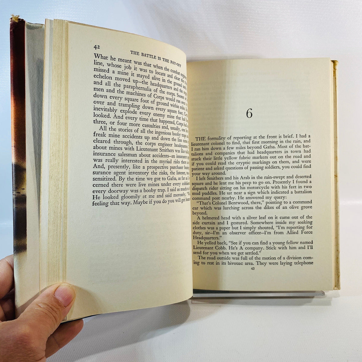 The Battle is the Pay-Off by Captain Ralph Ingersoll 1943 Vintage Book