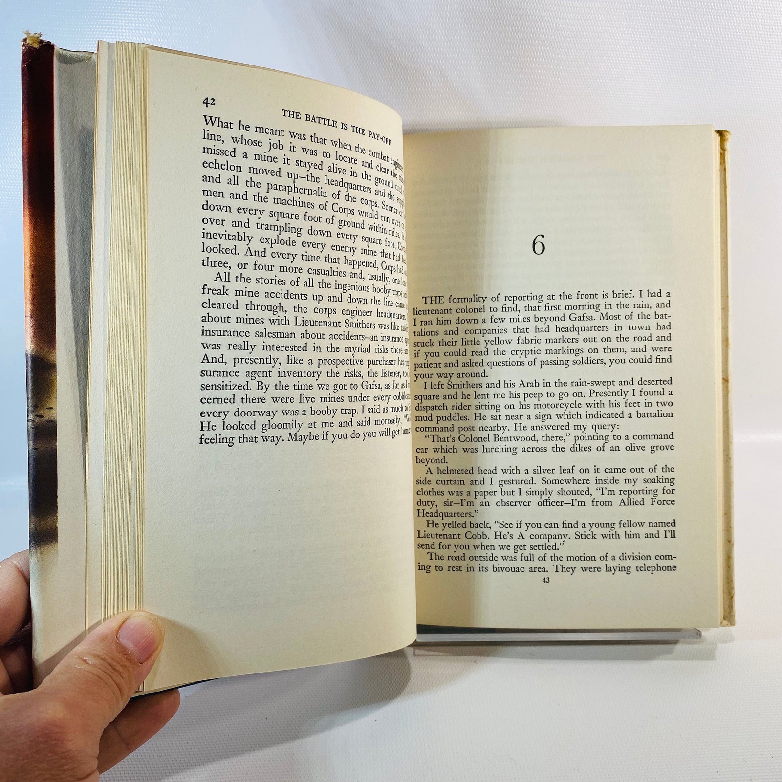 The Battle is the Pay-Off by Captain Ralph Ingersoll 1943 Vintage Book