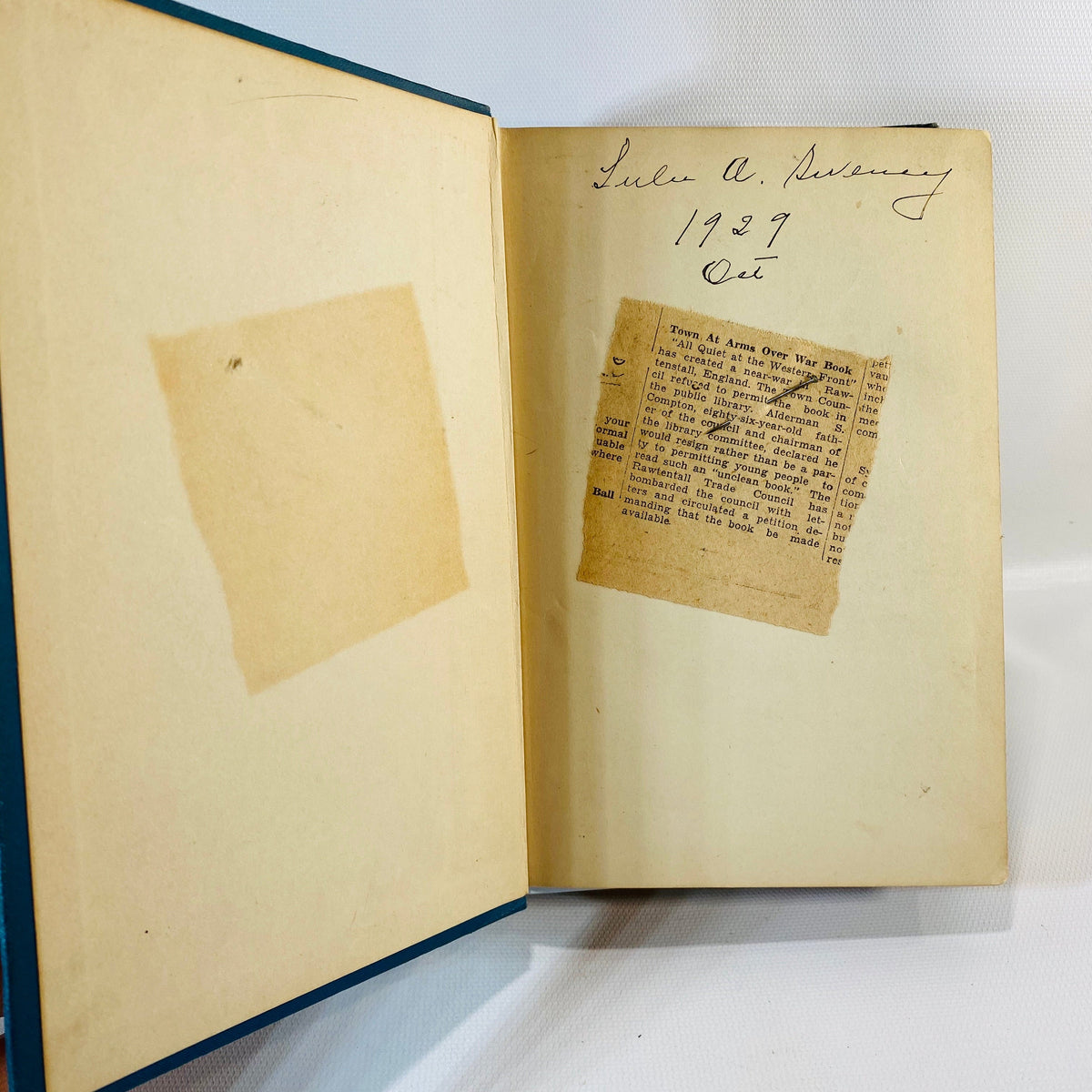 Johnny Reb by Marie Conway Oemler 1929 First Edition Vintage Book