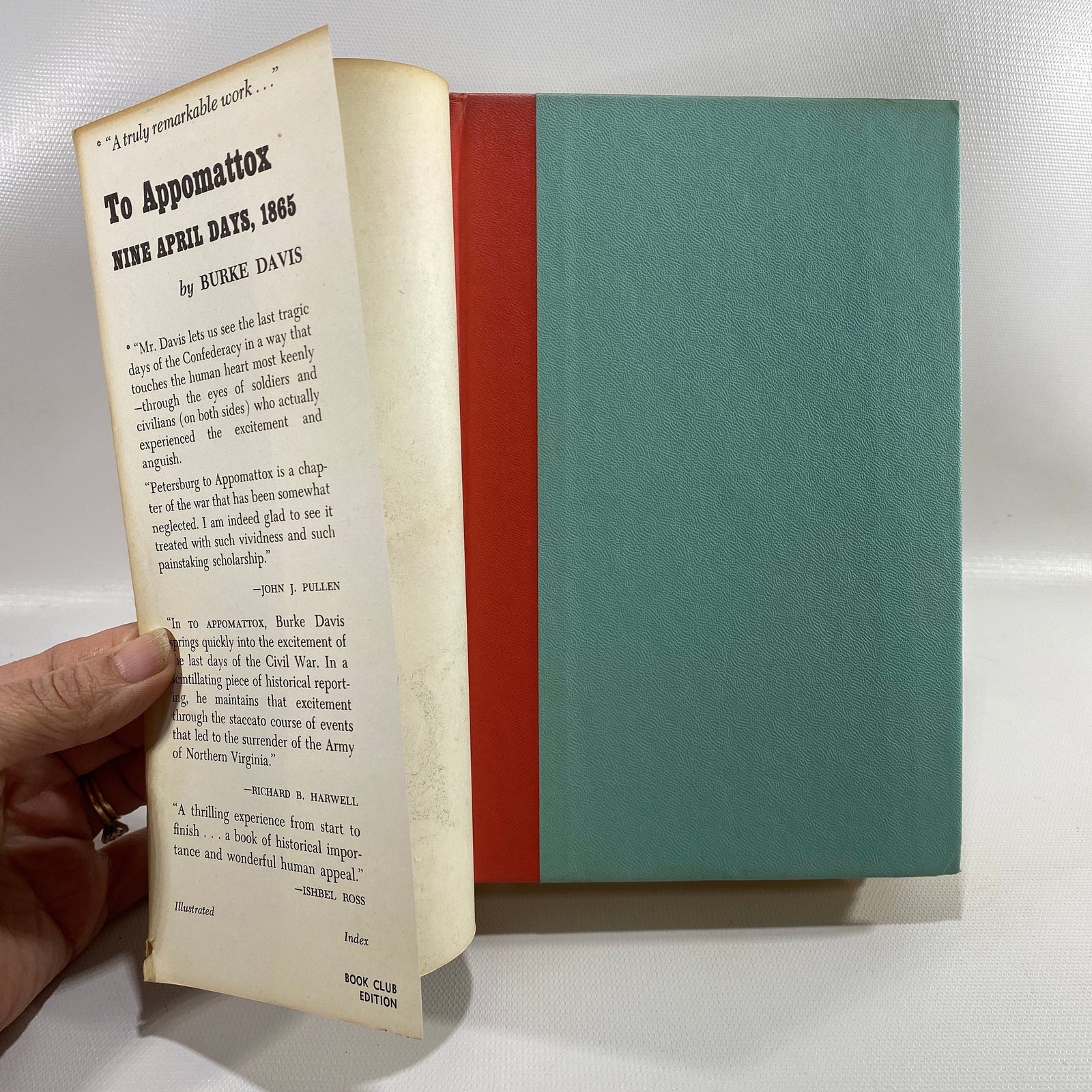 To Appomattox Nine April Days, 1865 by Burke Davis 1959 Vintage Book