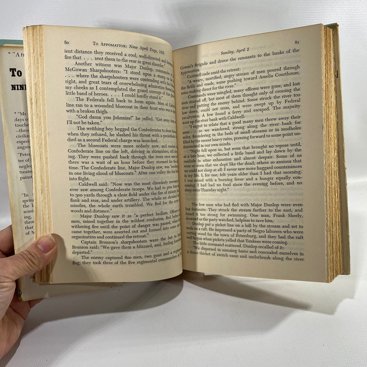 To Appomattox Nine April Days, 1865 by Burke Davis 1959 Vintage Book