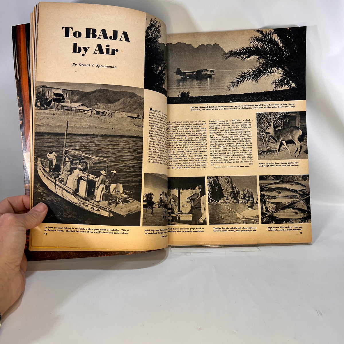 Sports AFeild October 1948 Vol. 120 No.4 Vintage Magazine