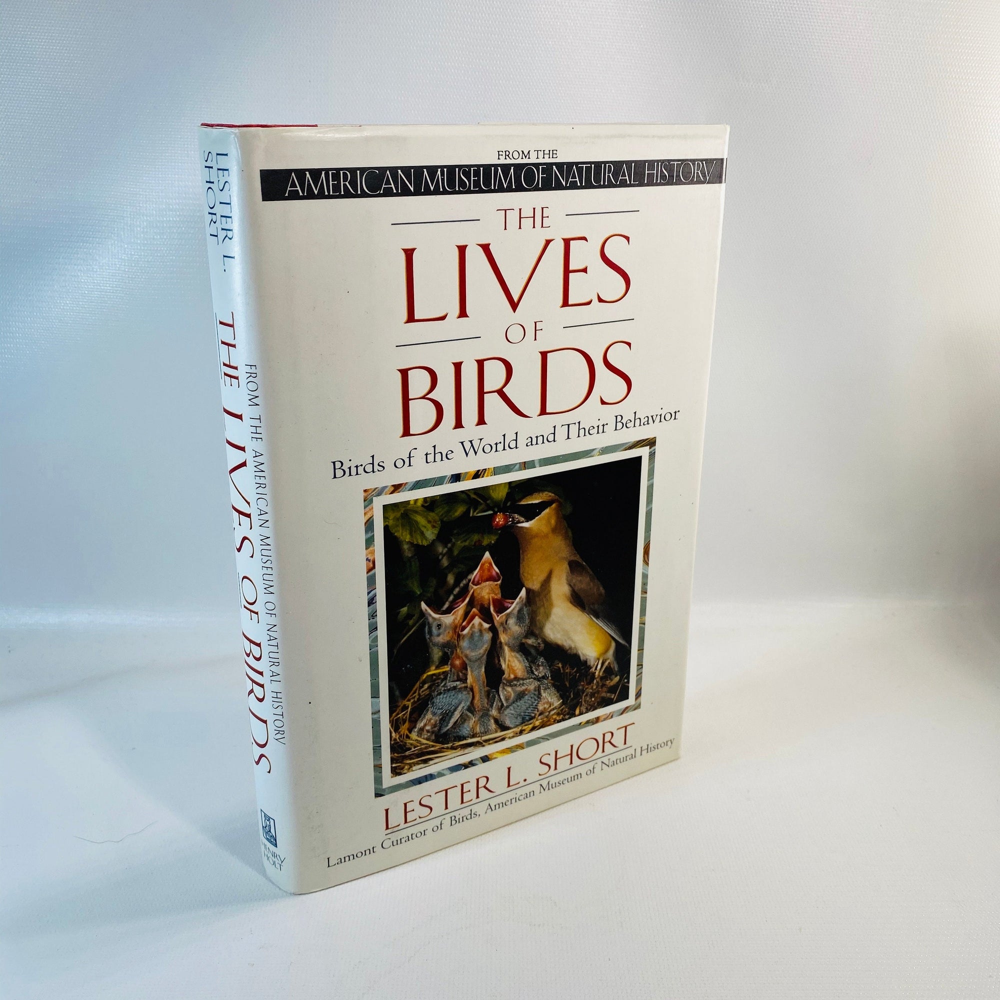 The Lives of Birds by Lester L. Short First Edition 1993 Vintage Book