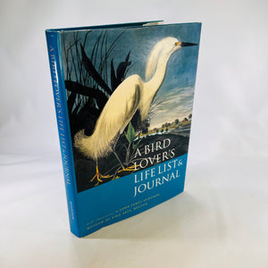 A Bird Lovers Life List & Journal with illustrations by John James Audubon 1992 Bullfinch Press Book Vintage Book
