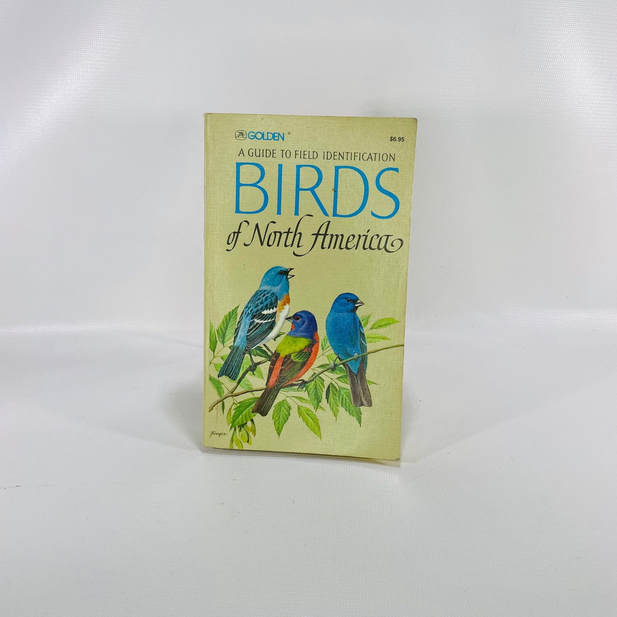 A Field Guide to Identification Birds of North America by Chandler Robbins 1966 Vintage Book