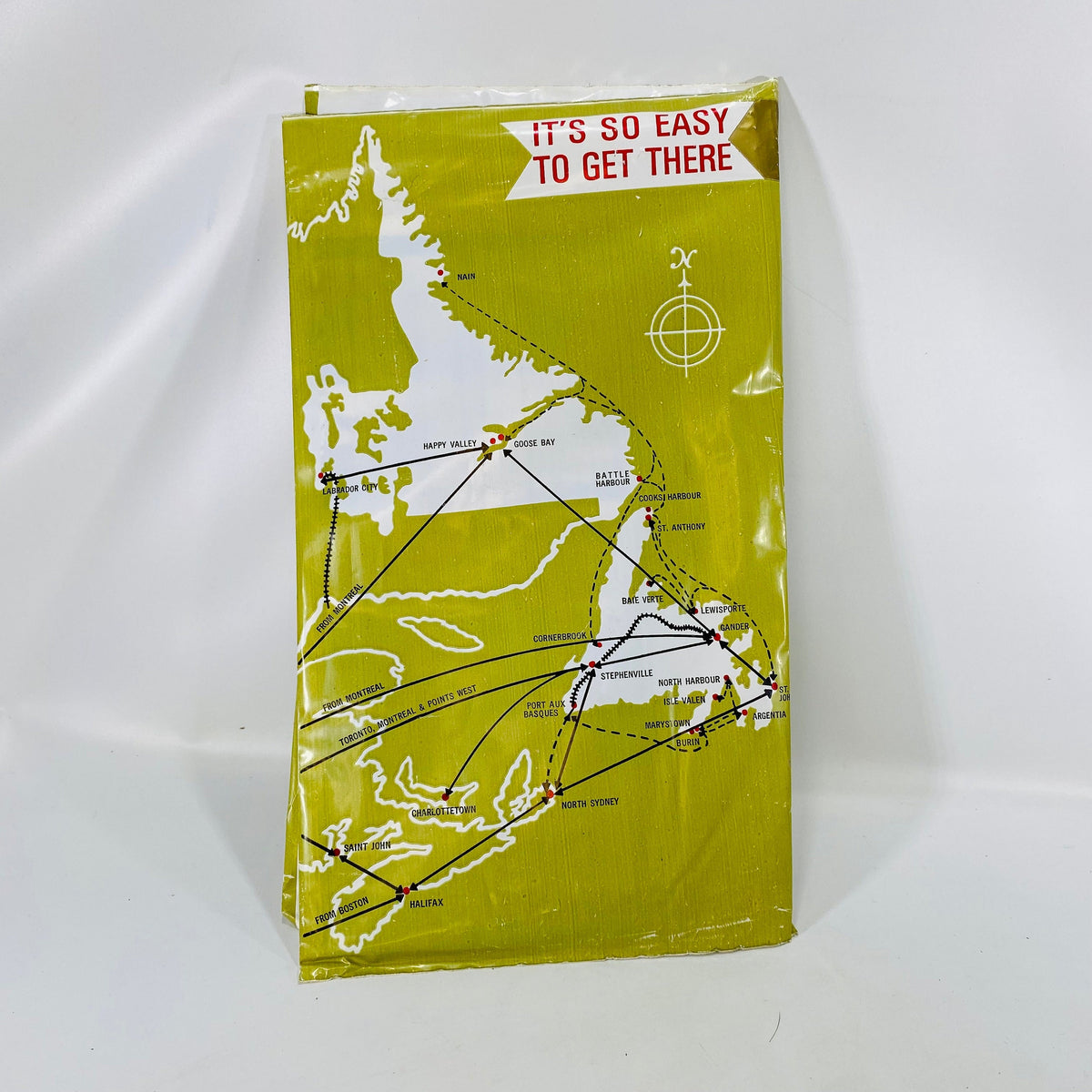 Vintage Newfoundland and Labrador Canada Vacation Planning Pack from 1966-67 Maps & Fishing Guides Vintage Book
