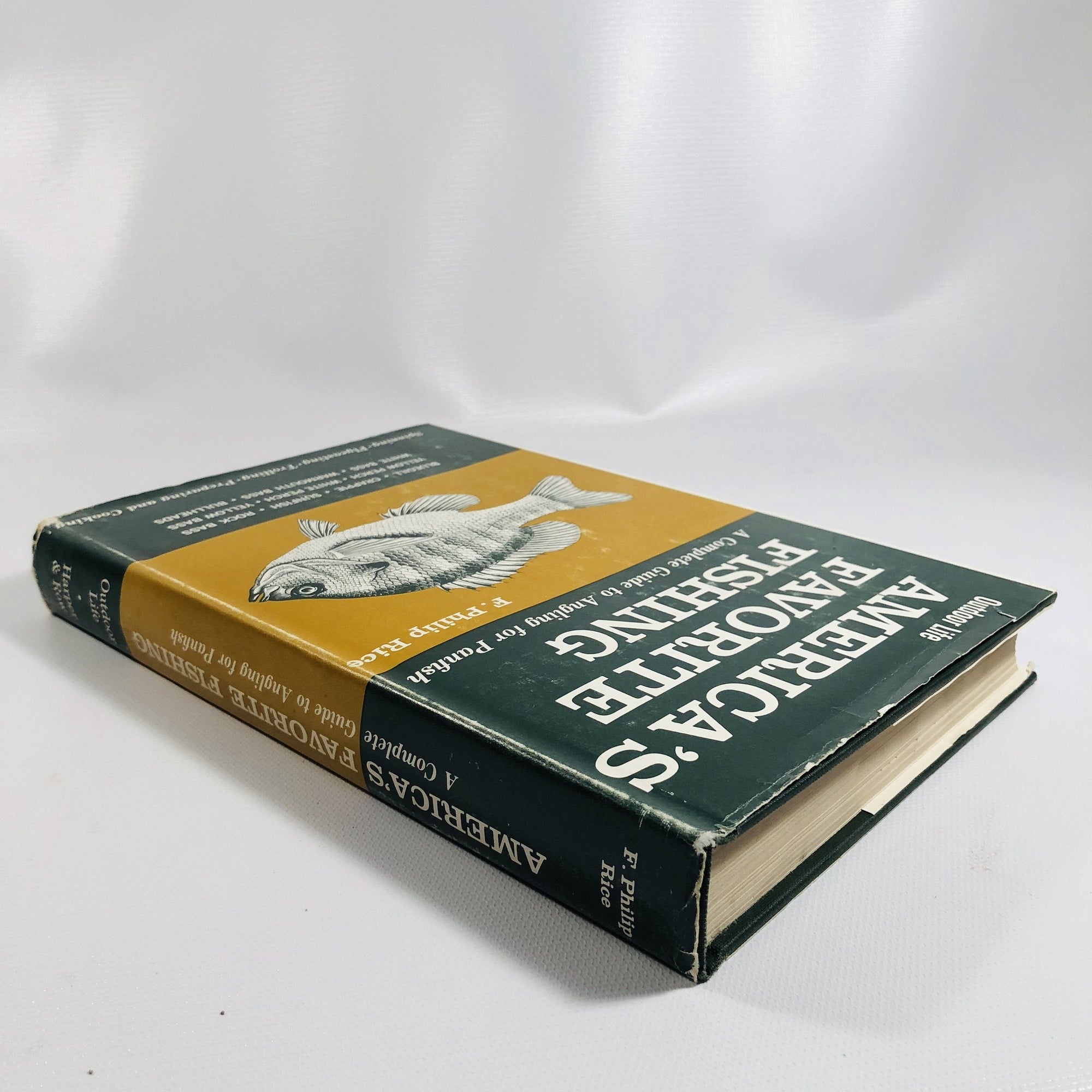 America's Favorite Fishing A Complete Guide to Angling for Panfish by F. Philip Rice Outdoor Life 1964 Vintage Book