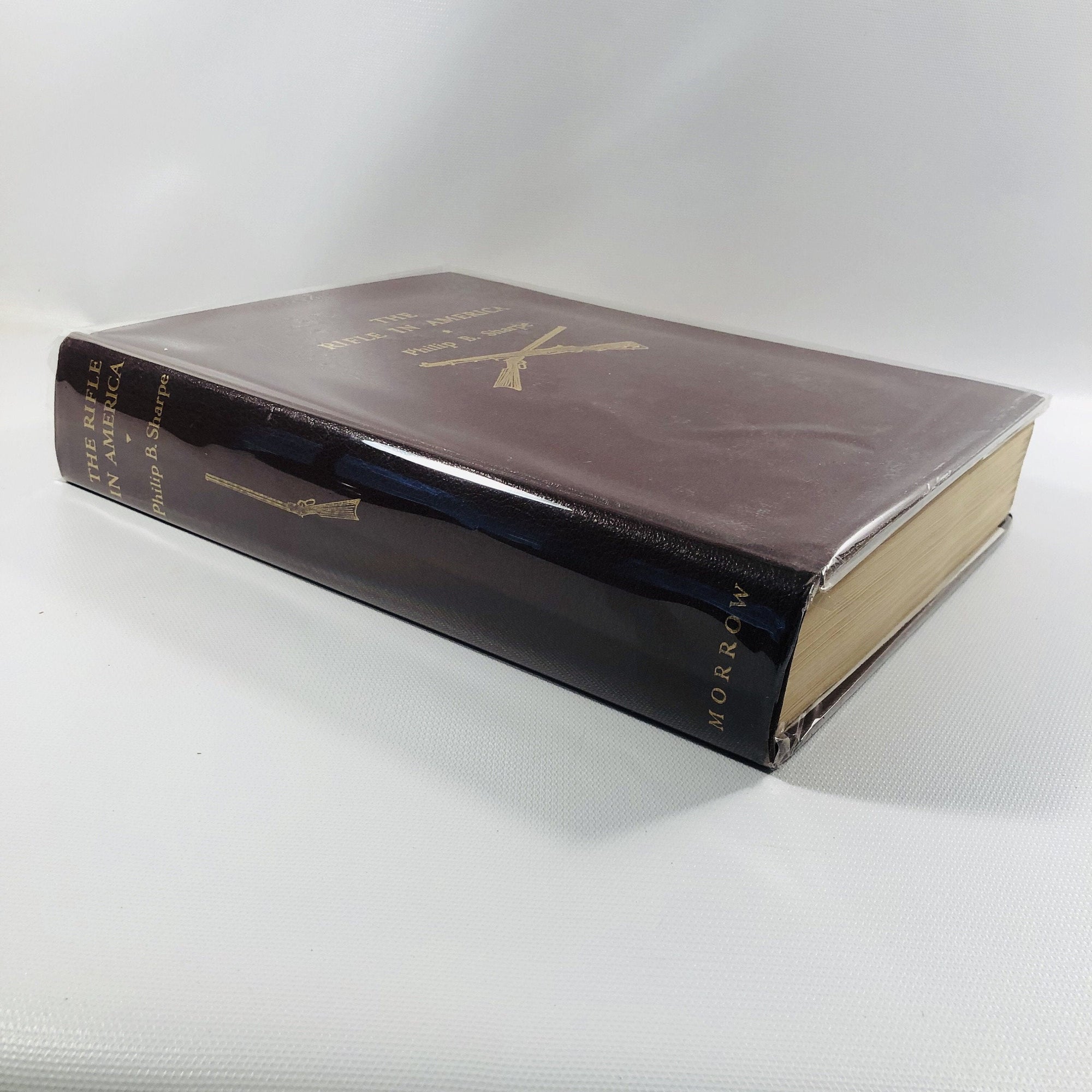 The Rifle in America by Philip B. Sharp 1938 First Edition Shooting Book Signed by the Author Vintage Book