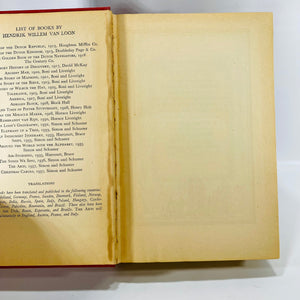 The Arts by Hendrik Willem Van Loon 1937 Simon Schuster