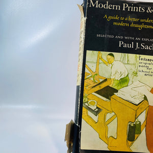 Modern Prints & Drawings selected by Paul J. Sachs 1954 First Edition