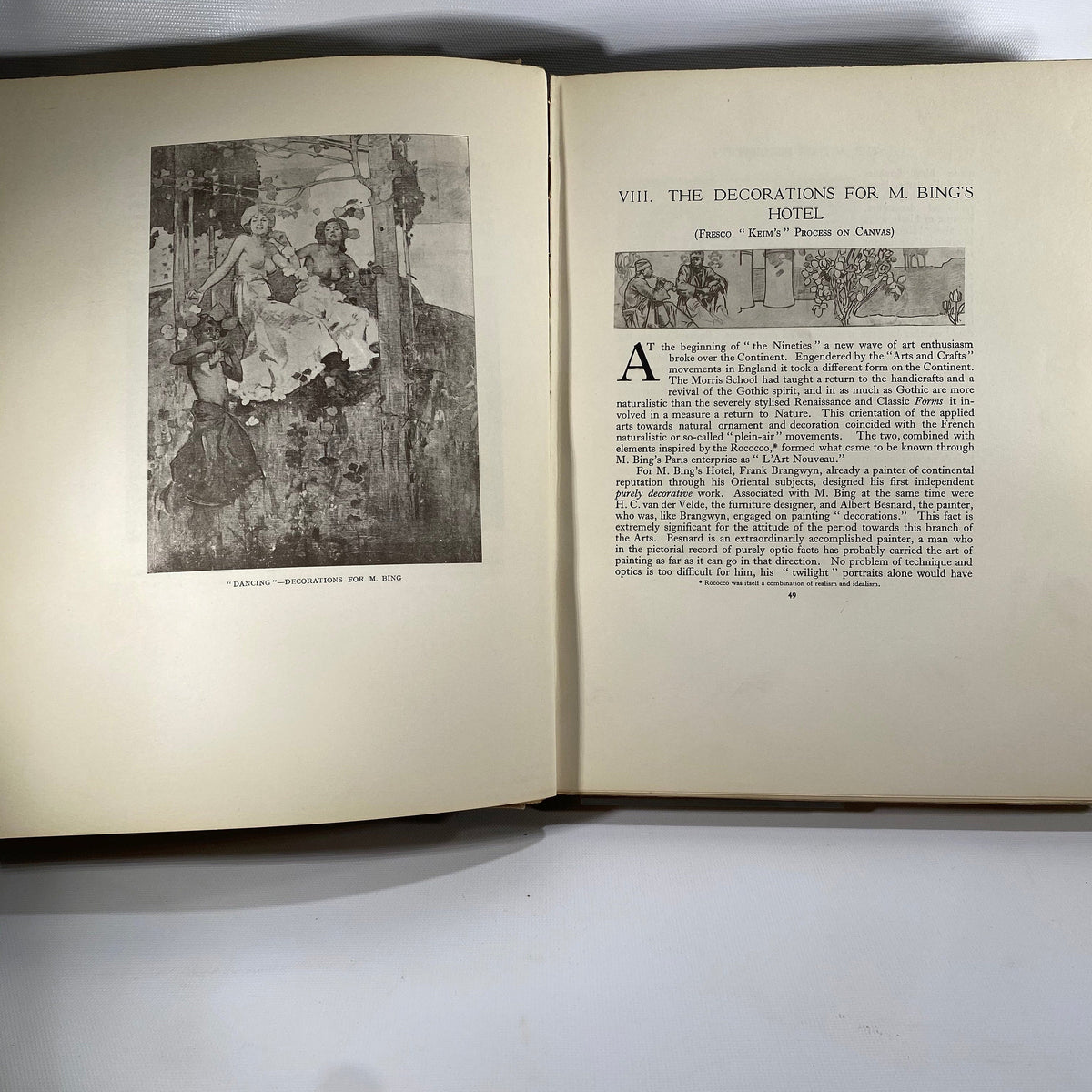 The Decorative Art of Frank Brangwyn by Herbert Furst 1924 First Edition