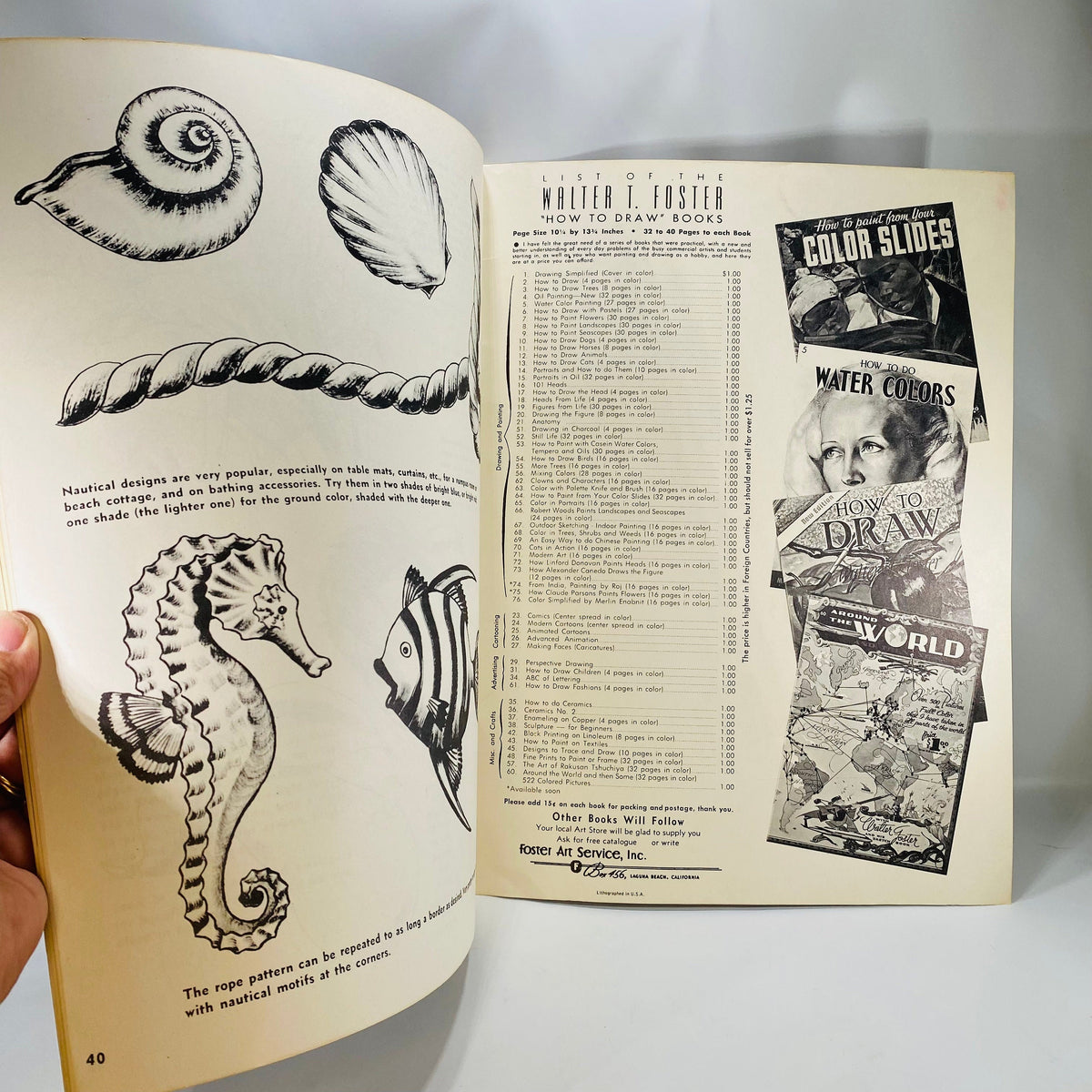 How to Paint on Textiles by Marion Van Zant 1950 published by Walter Foster