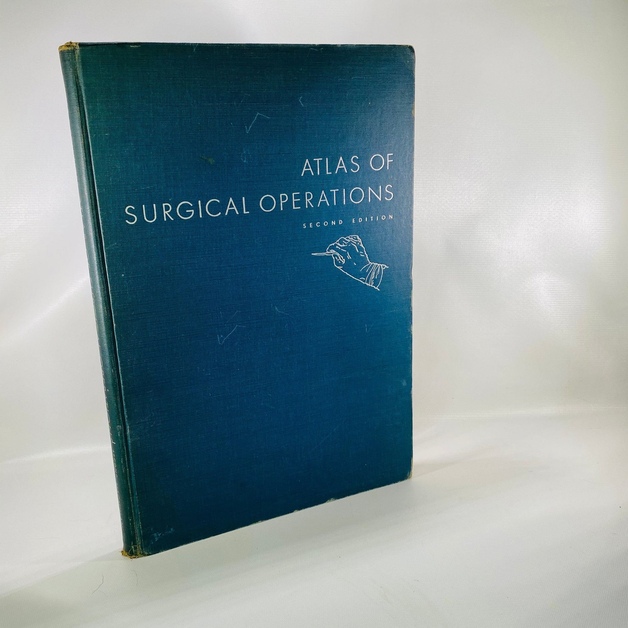 The Atlas of Surgical Operations by Elliot Cutler 1949 Macmillan Company Vintage Book