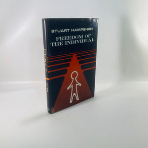 The Freedom of the Individual by Stuart Hampshire 1965 Vintage Book