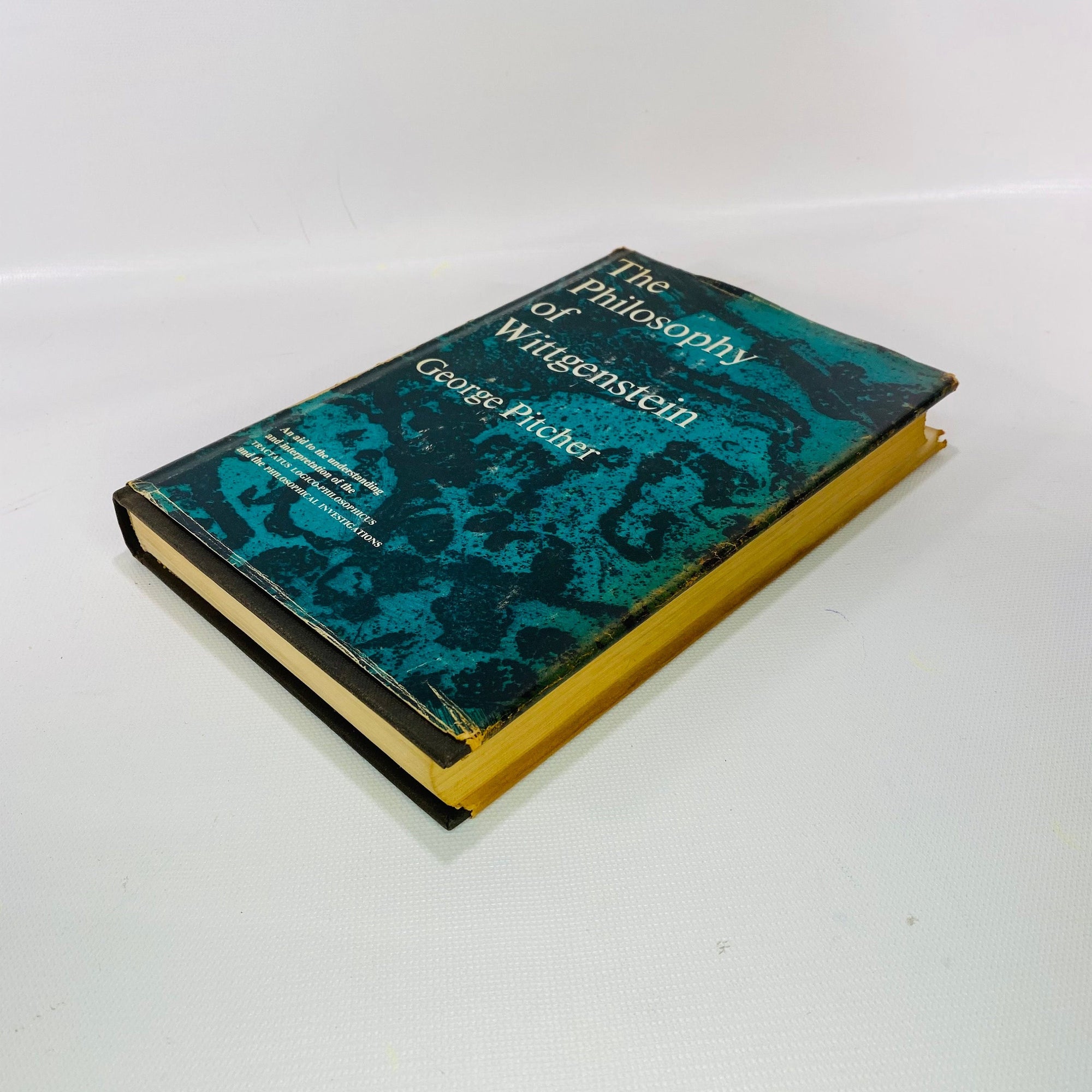 The of Philosophy Wittgenstein by George Pitcher 1964 Vintage Book