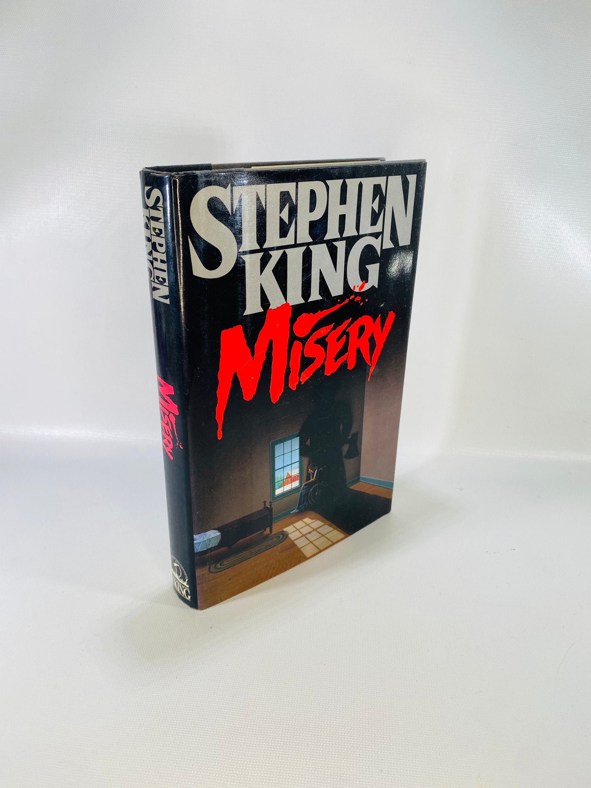 Misery by Stephen King 1987 Viking Vintage Book