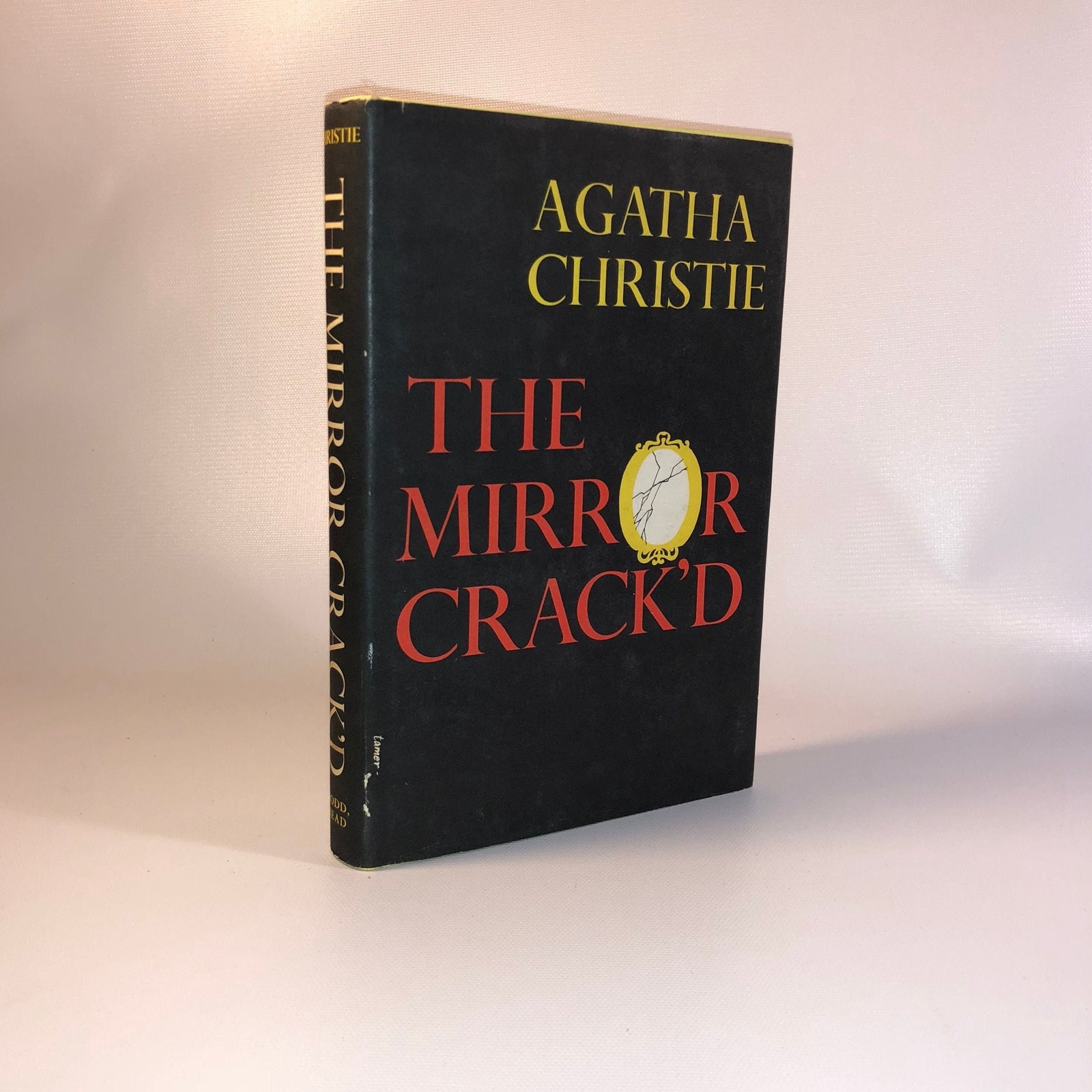 The Mirror Cracked Book Number Nine in the Miss Jane Marple Series by Agatha Christie 1962 Vintage Book