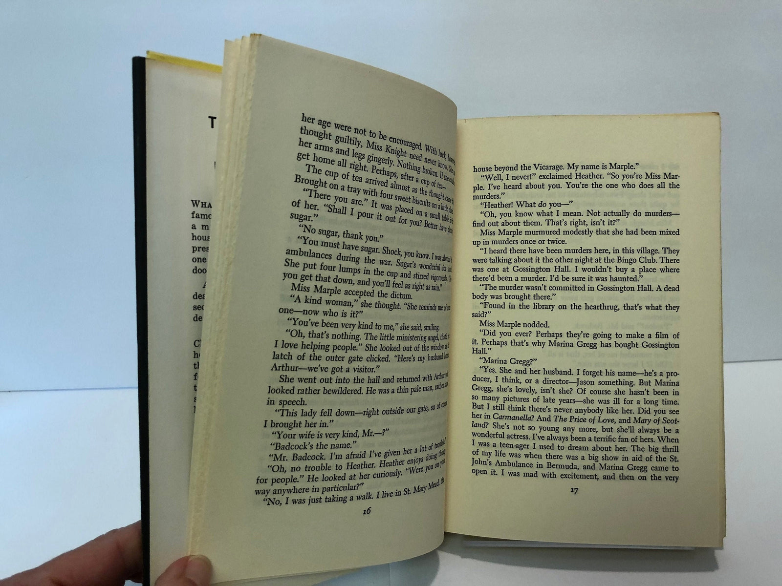 The Mirror Cracked Book Number Nine in the Miss Jane Marple Series by Agatha Christie 1962 Vintage Book