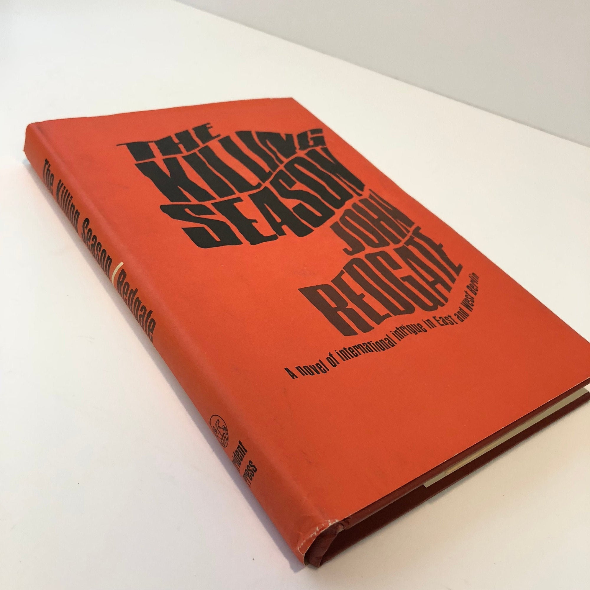 The Killing Season by John Redgate 1967 With Original Dust Jacket Vintage Book Vintage Book