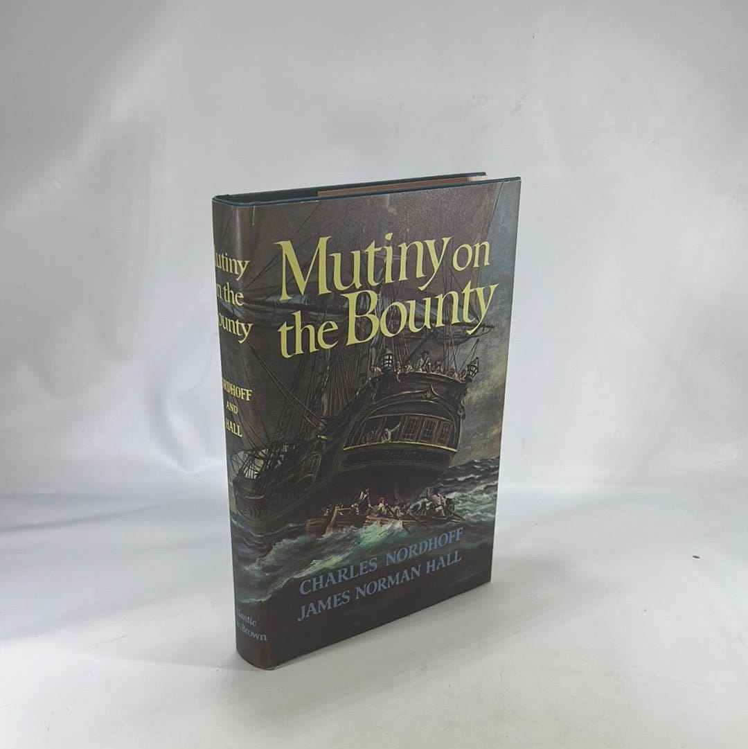 Mutiny on the Bounty by Charles Nordhoff 1960 Little Brown and Company Vintage Book