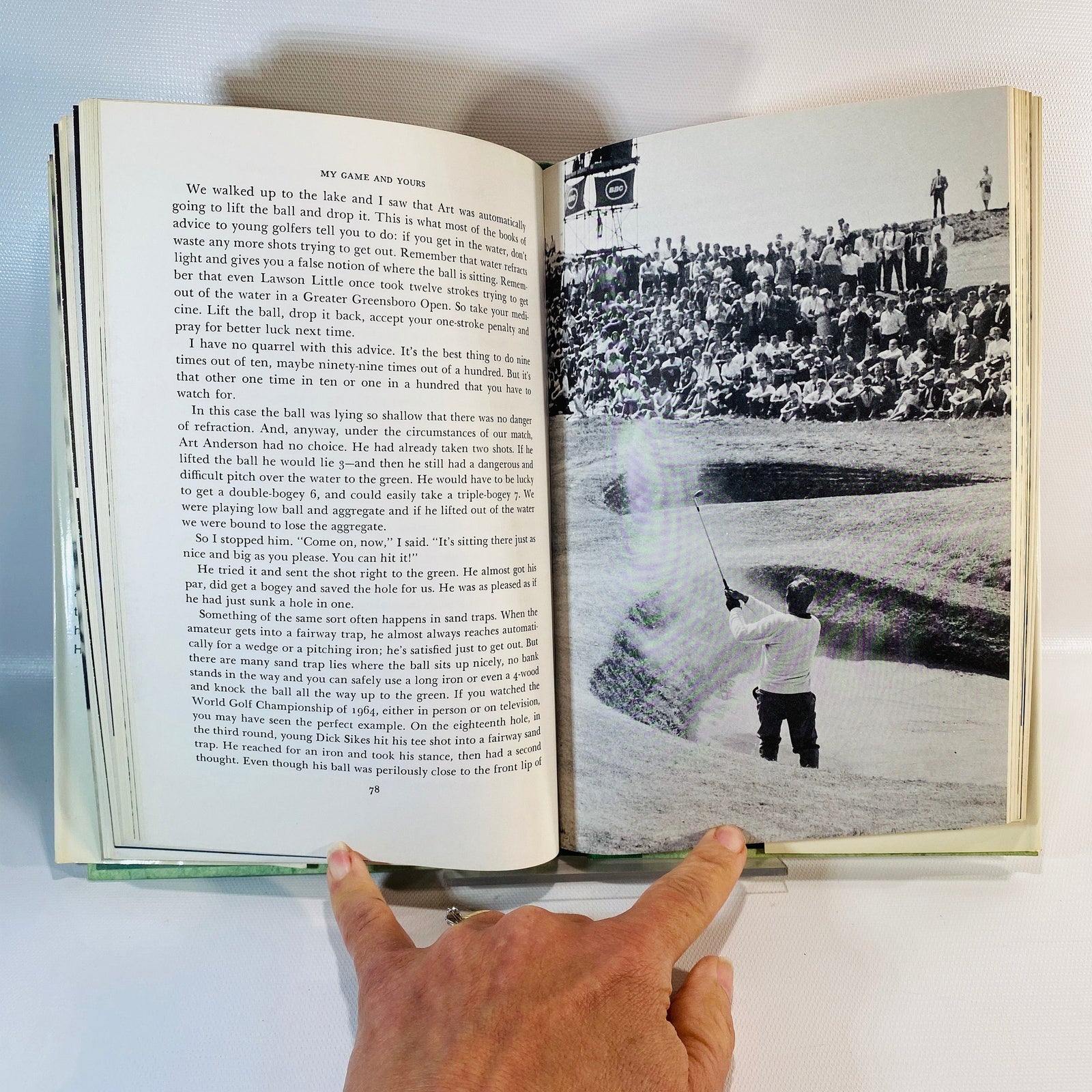 Arnold Palmer My Game and Yours by Arnold Palmer 1965 Vintage Book