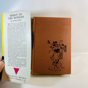 The Spirit of the Border by Zane Grey 1906 Original Dust Jacket First Edition Vintage Book