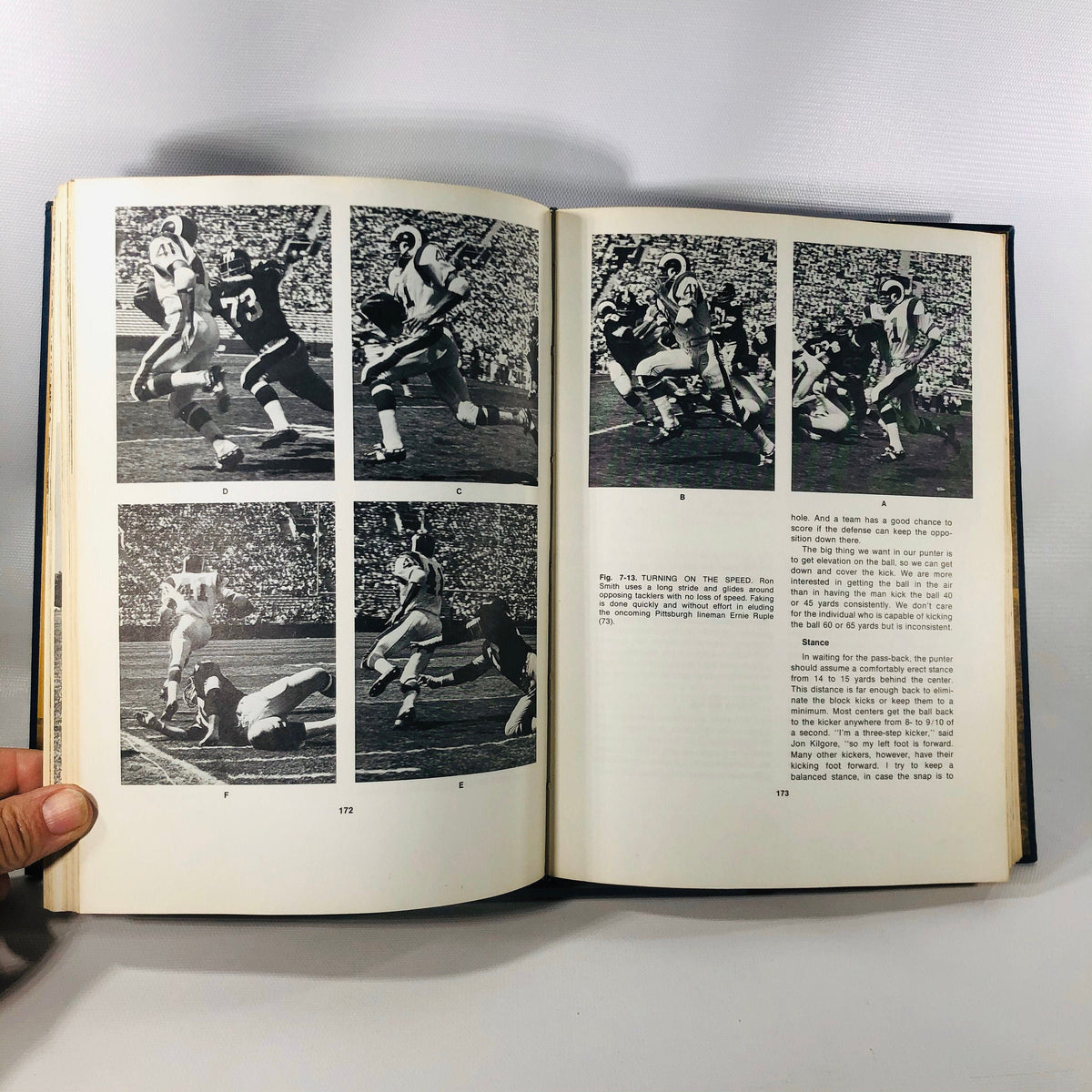 Inside Football Fundamentals Strategy and Tactics for Winning by George Allen with Don Weiskopf 1970 Vintage Book