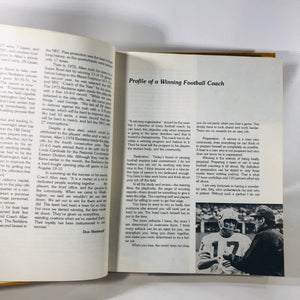 Handbook of Winning Football by George Allen with Din Weiskopf 1975 Vintage Book