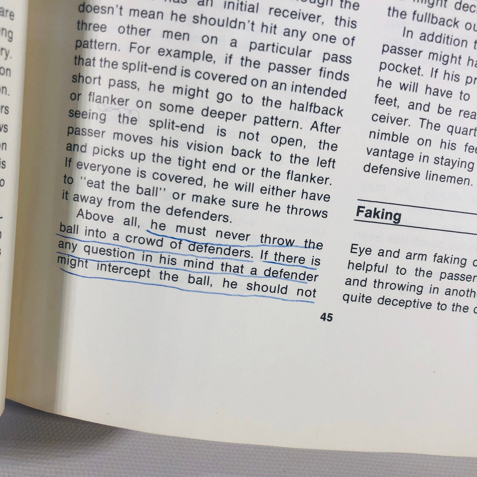 Inside Football Fundamentals Strategy and Tactics for Winning by George Allen with Don Weiskopf 1970 Vintage Book