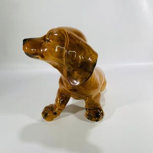 Goebel Dachshund Porcelain Dog Figurine Marked 3003216 West Germany Goebel 1950s