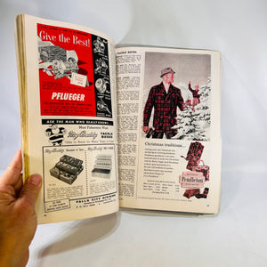 Sports Afield Vintage Magazine December 1958 Volume 140 Number 6 Hearst Corp. Hunting Fishing Advertising