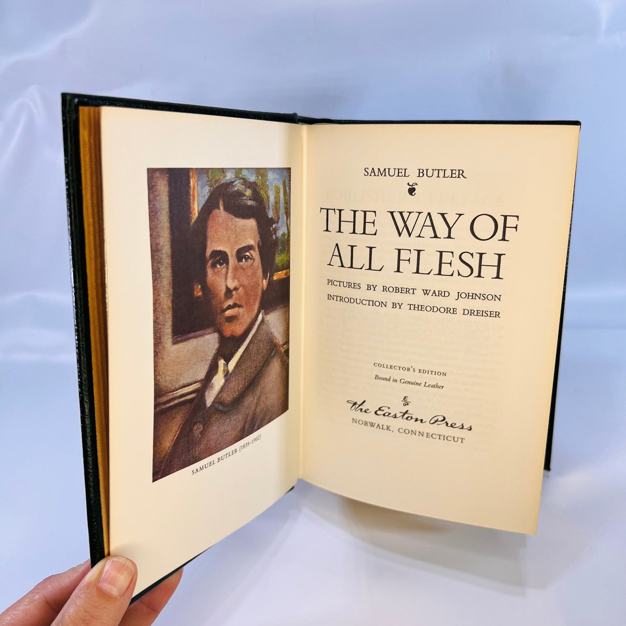 The Way of All Flesh by Samuel Butler 1980 Vintage Classic Easton Press of the 100 Greatest Books Ever Written Collection Leather Bound Book