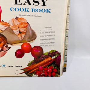 Betty Crocker's New Good and Easy Cookbook 1962 General Mills Inc Vintage Cookbook
