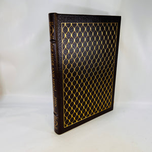 Of Mice and Men by John Steinbeck 1977 Vintage Classic Easton Press Color Illustrations Leather Bound Collectable Book Gold Gilt Pages