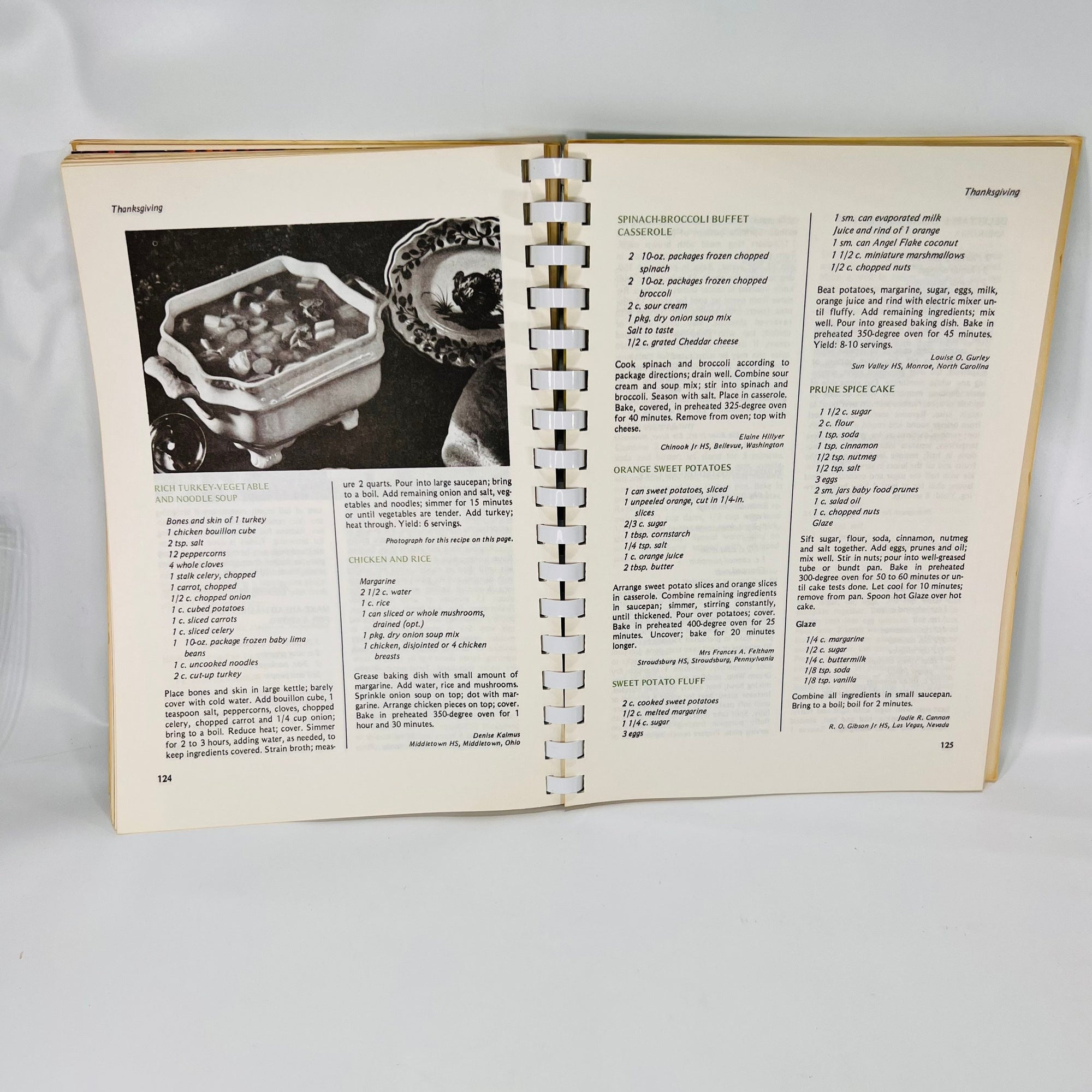 New Holiday Cookbook Favorite Recipes of America Home Economic Teachers 1974 Favorite Recipes Press Vintage Cooking Recipes Spiral Bound