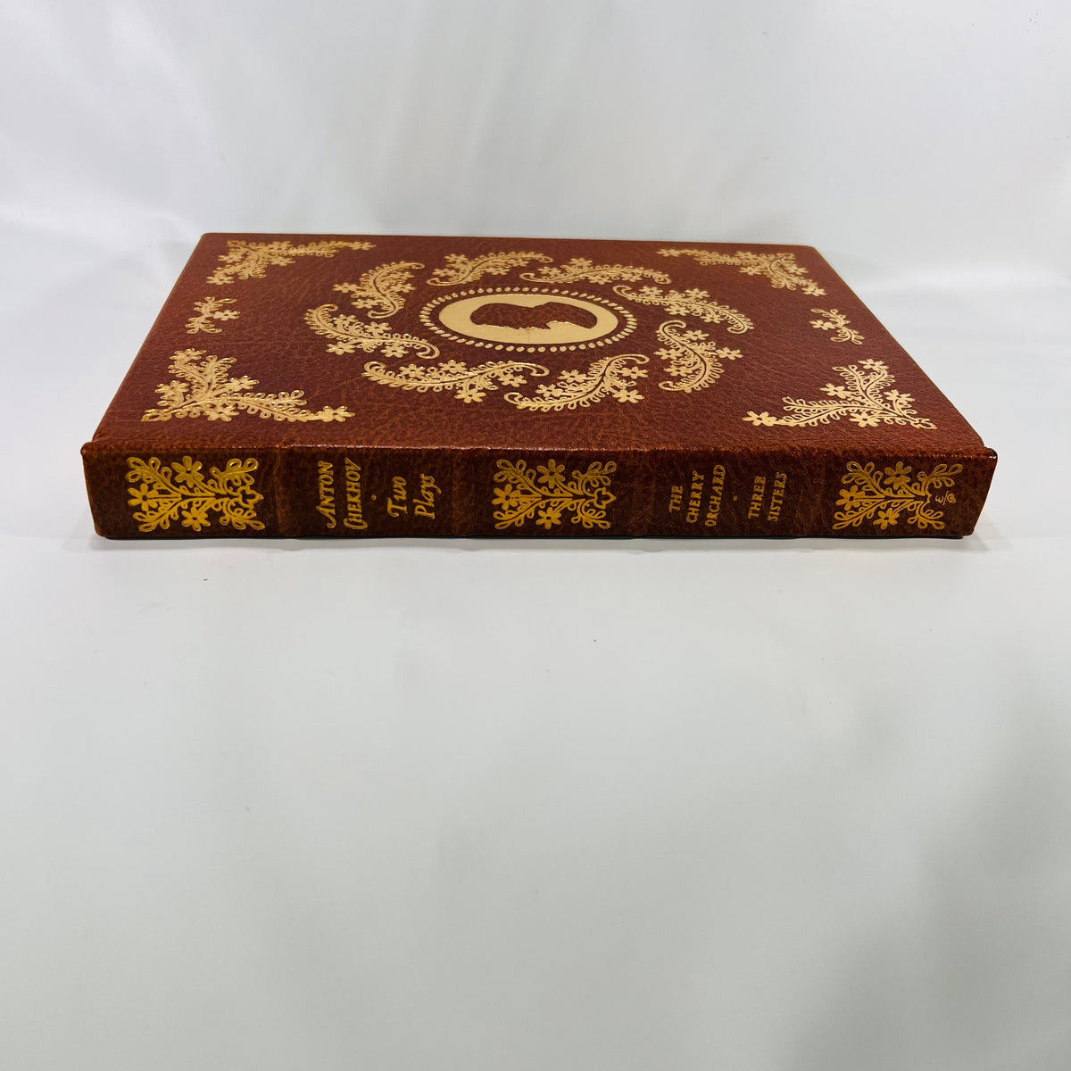 Anton Chekhov Two Plays The Cherry Orchard Three Sisters 1977 Vintage Easton Press Leather Bound Book Gold Gilt Pages