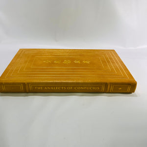 Analects of Confucius translated from the Chinese Illustrated Paintings by Tseng Yu-Ho 1976 Easton Press Leather Bound Book Gold Gilt Pages