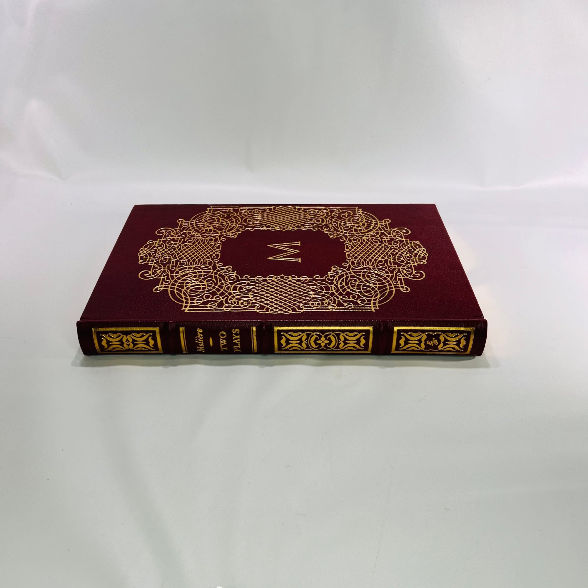 Tartuffe & the Would Be Gentleman 2 Plays by Moliere 1980 Vintage Classic Easton Press 100 Greatest Book Collection Leather Bound Book
