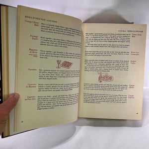 The Gourmet Cook Book edited by Gourmet the Magazine of Good Living  1953 Vintage Recipes Cooking Book