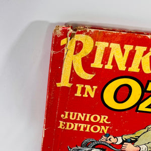 Rinkitink in Oz Junior Edition by L. Frank Baum illustrated by John Neill 1939 Rand McNally & Company Vintage Wizard of Oz Childrens Book