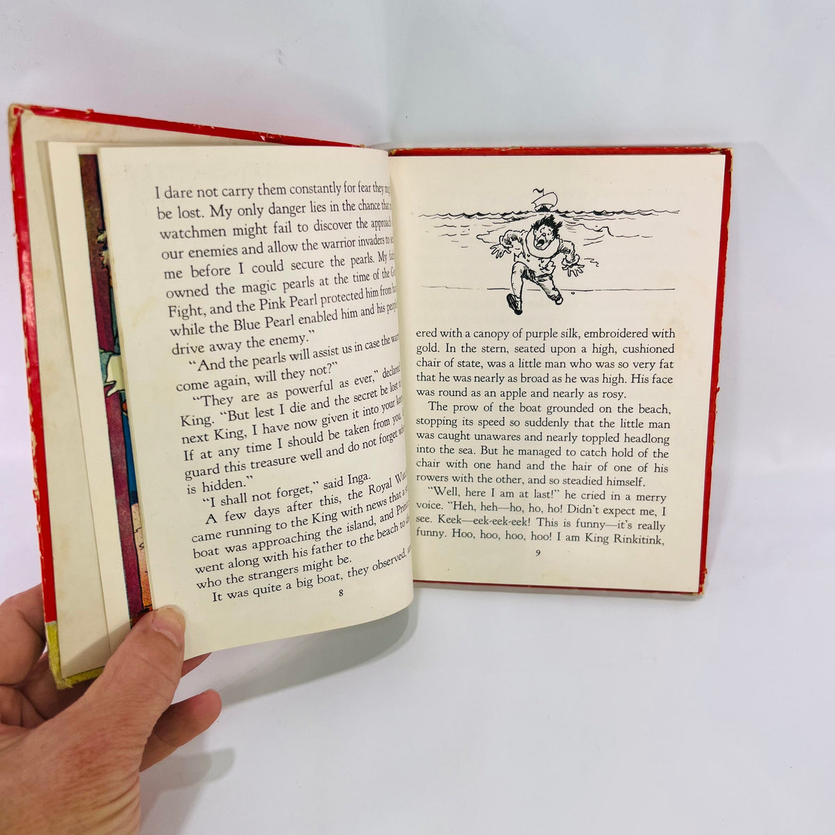 Rinkitink in Oz Junior Edition by L. Frank Baum illustrated by John Neill 1939 Rand McNally & Company Vintage Wizard of Oz Childrens Book