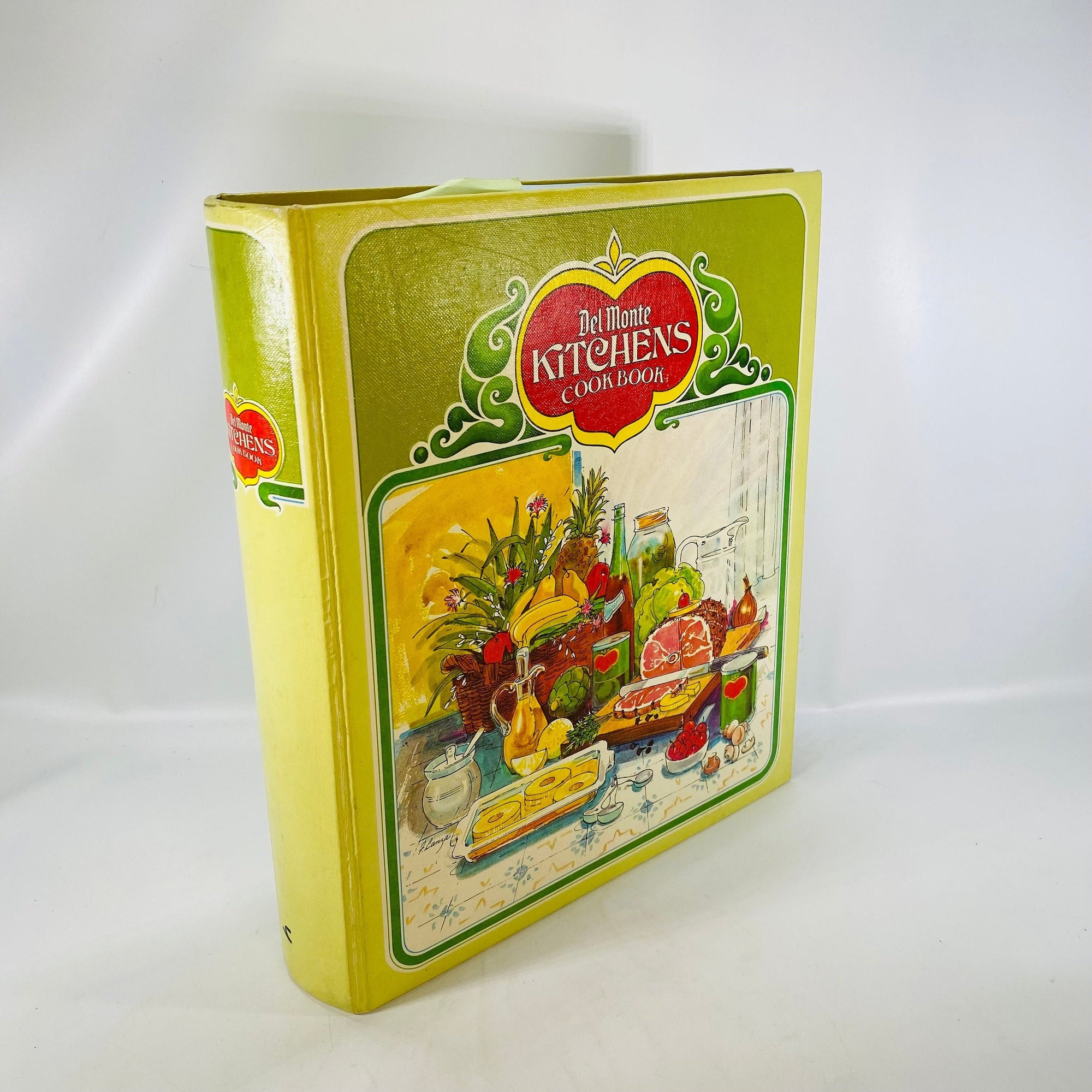 Del Monte Kitchens Cook Book Three Ring Binder Found with Recipes 1970s Vintage Book with Recipes