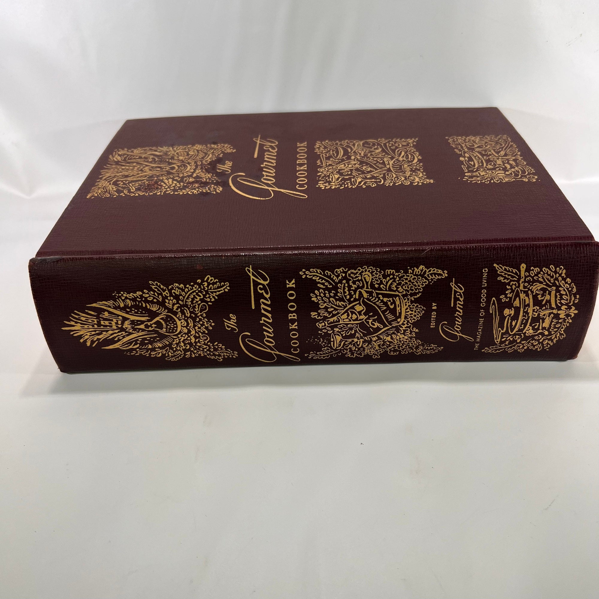 The Gourmet Cook Book edited by Gourmet the Magazine of Good Living  1953 Vintage Recipes Cooking Book