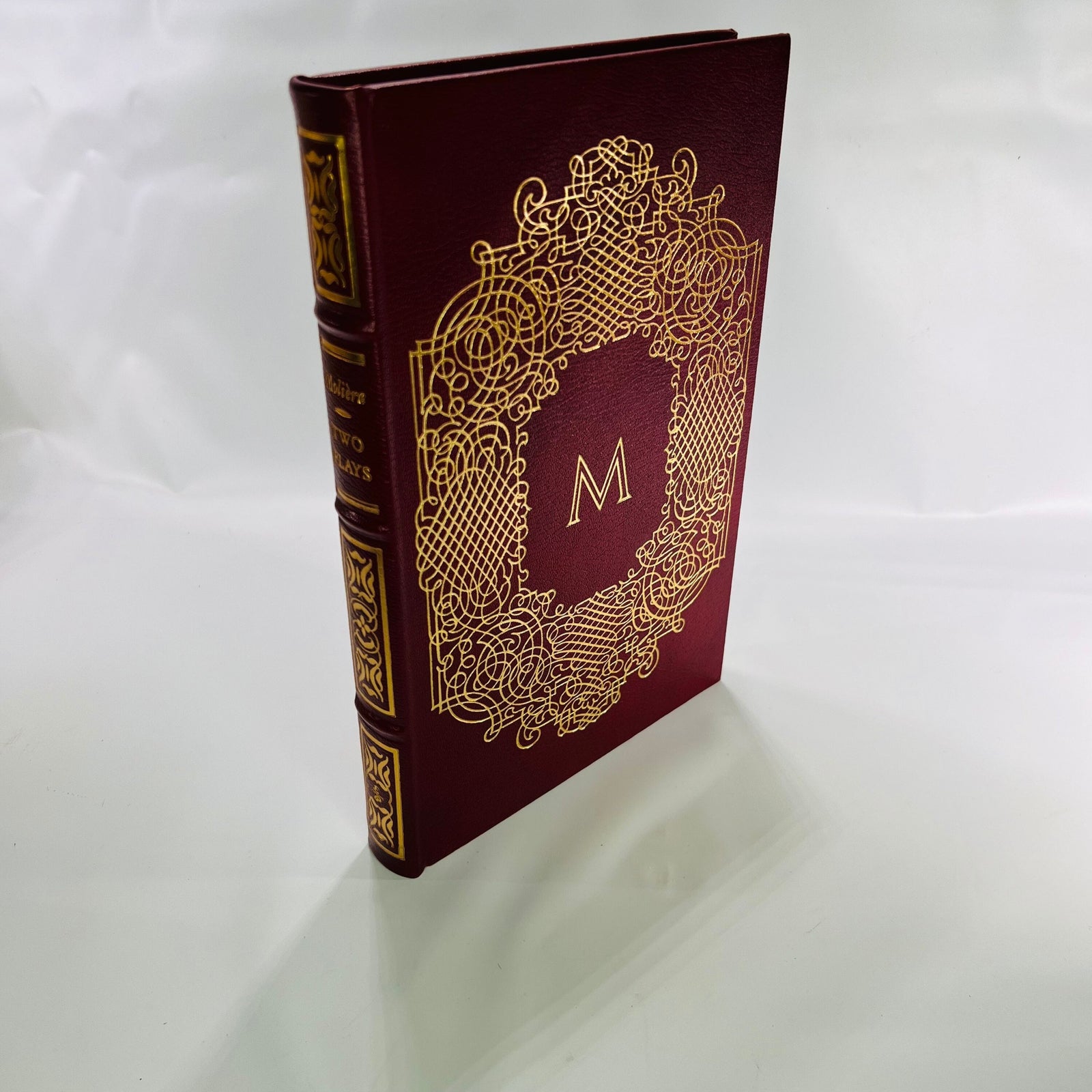 Tartuffe & the Would Be Gentleman 2 Plays by Moliere 1980 Vintage Classic Easton Press 100 Greatest Book Collection Leather Bound Book