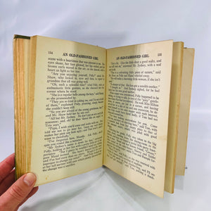 An Old Fashioned Girl by Louisa M. Alcott illustrations by Frances Brundage 1928 Saalfield Publishing Co Every Child Library Vintage Book