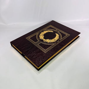 Oedipus the King by Sophocles translated by Francis Storr 1980 Vintage Classic Easton Press Collectable Leather Bound Book Gold Gilt Pages