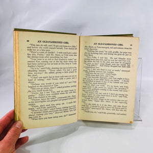 An Old Fashioned Girl by Louisa M. Alcott illustrations by Frances Brundage 1928 Saalfield Publishing Co Every Child Library Vintage Book